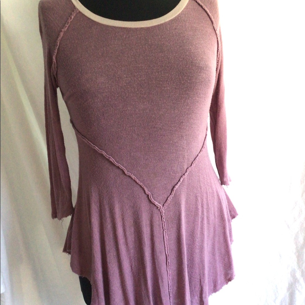 Free People 3/4 Sleeve Top